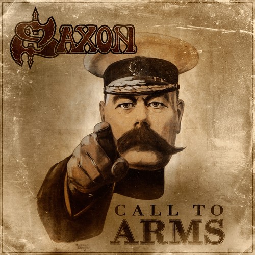 Saxon call arms - saxon, 12"