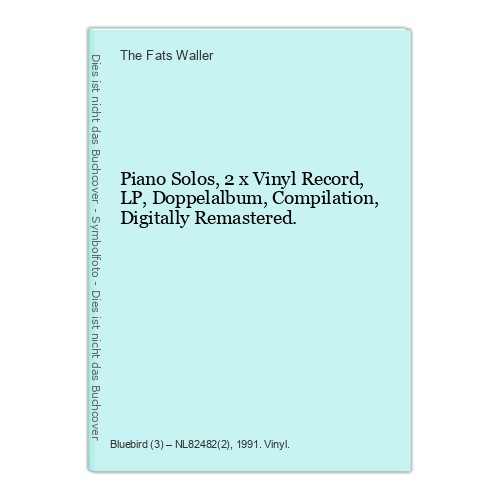 Piano solos vinyl record - solos,, 2