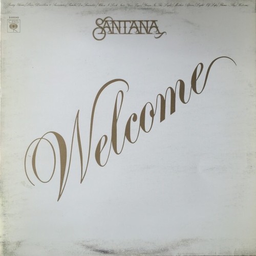 Santana welcome vinyl - ‎–, -vinyl