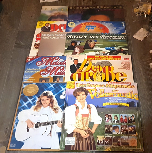 Schallplatten konvolut sampler - schallplatten-konvolut,