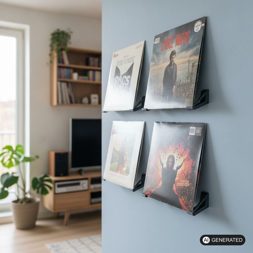 Vinyl schallplatten regal - schallplatten,